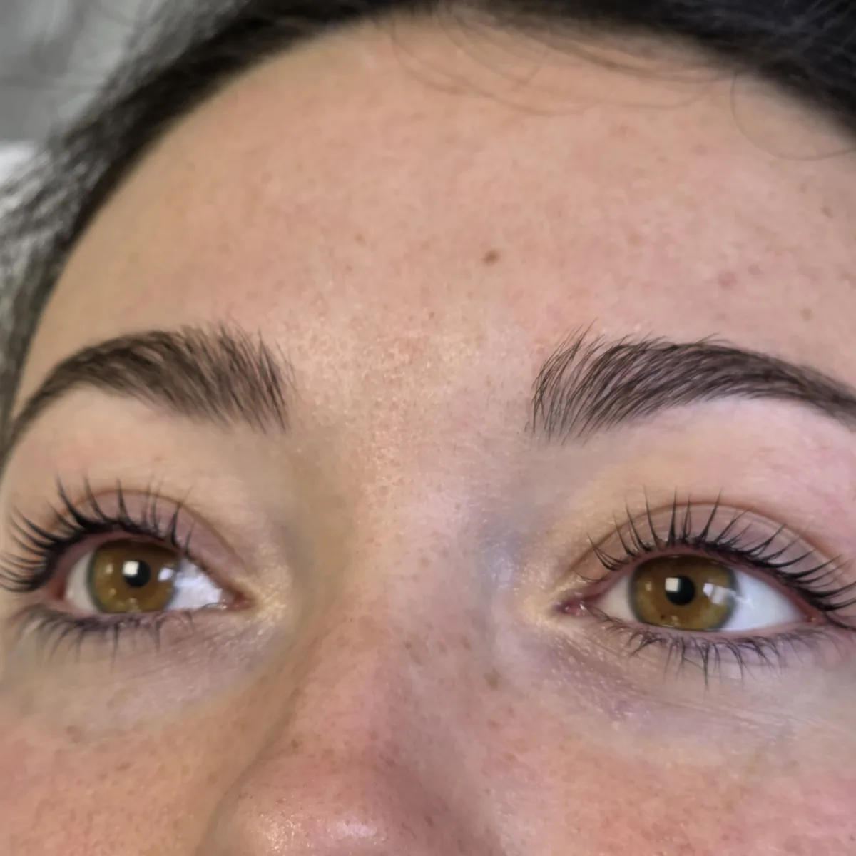 Korean lash lift result by Tanya