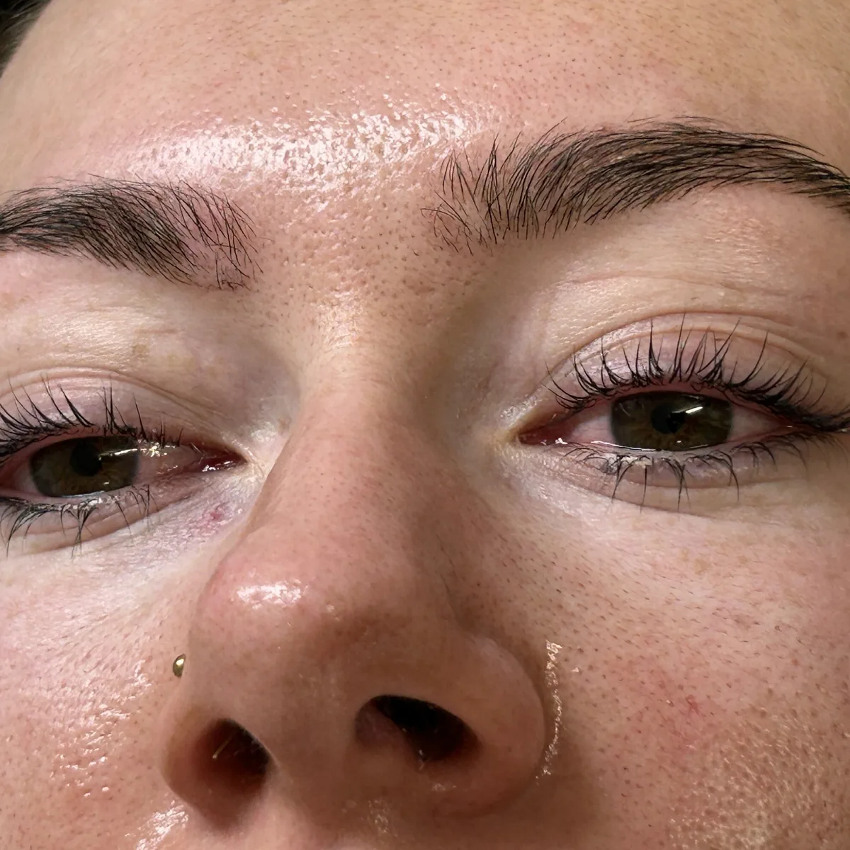 After: Korean lash lift