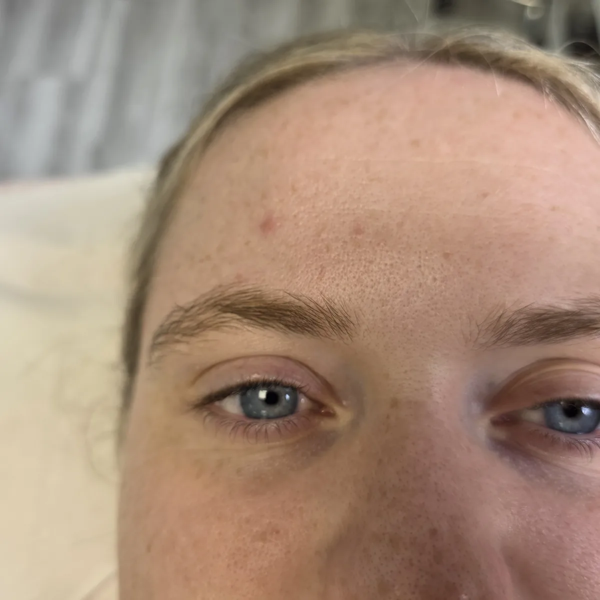 Before: Korean lash lift