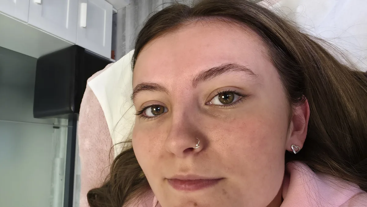 Before: Lash lift & brow lamination