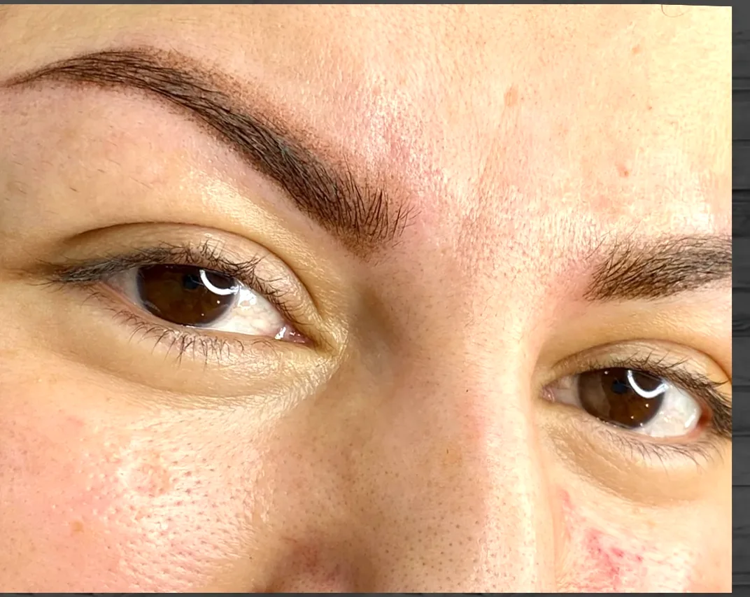 After: Brows · shading