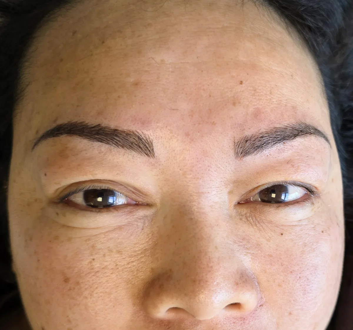 After: Brows · microblading